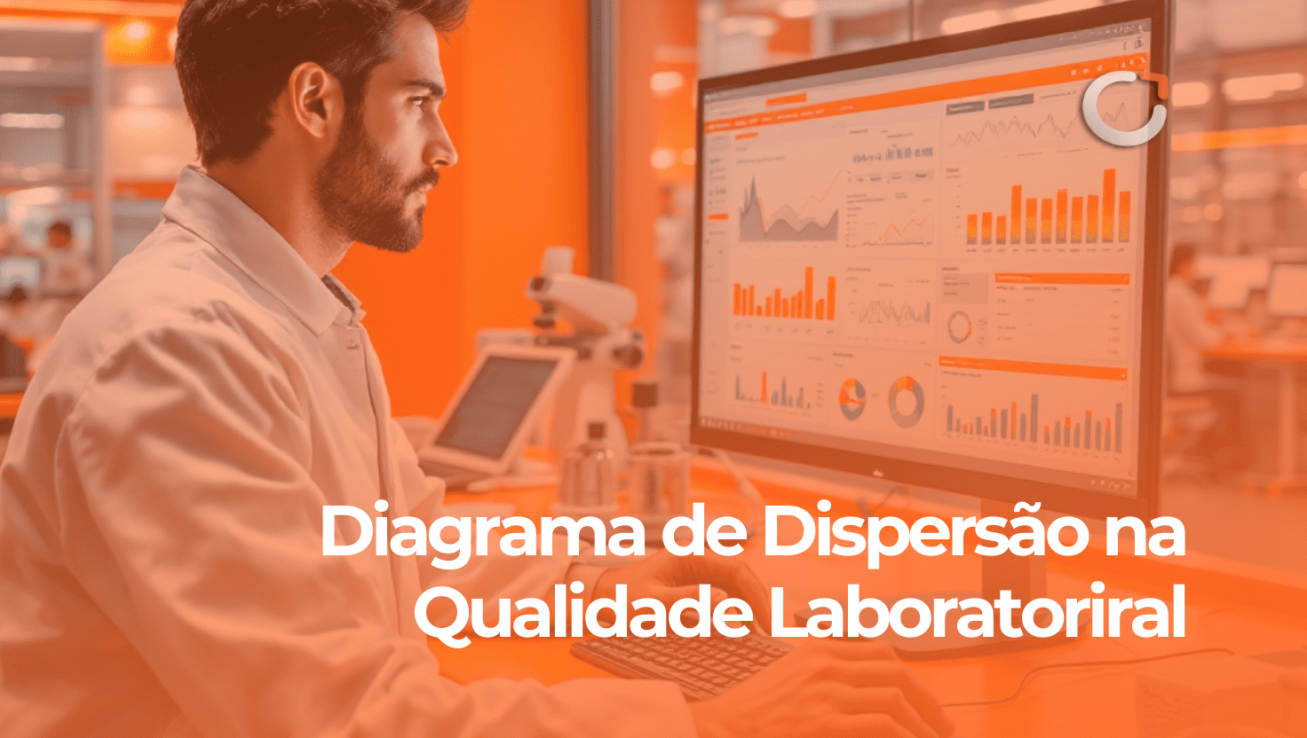 Diagrama de Dispersão na Qualidade Laboratorial
